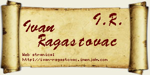 Ivan Ragastovac vizit kartica
